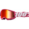 Okuliare 100 PERCENT Strata 2 Junior Fletcher červené zrkadlové sklíčko