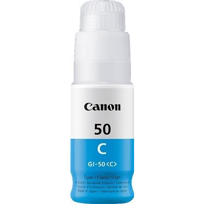 atramentová náplň CANON GI-50C cyan PIXMA G5050/G6050/G7050 (7700 str.) (3403C001)