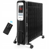 Elektrický olejový radiátor 2500 W Aigostar 13 Rebrík Pilot Timer Režim