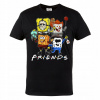 Rule Out Tričko Friends Parody – SpongeBob a hororové ikony v temnej verzii Veľkosť: XXL