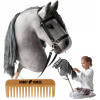 HOBBY HORSE KÔŇ NA PALICI KONÍK HLAVA KOŇA PALICA S HRIVOU + HREBEŇ