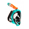 Celoobličejová maska OCEAN REEF ARIA QR+ - aqua Velikost: S/M