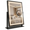 Zrkadlo LED LUMI Black 30x40cm