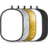 Neewer RF0812 Odrazová doska oválna 5v1, 80x120cm 4258516