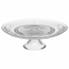 Secret de Gourmet Sklenený servírovací podnos na nohe Corinne, (fi) 29 cm