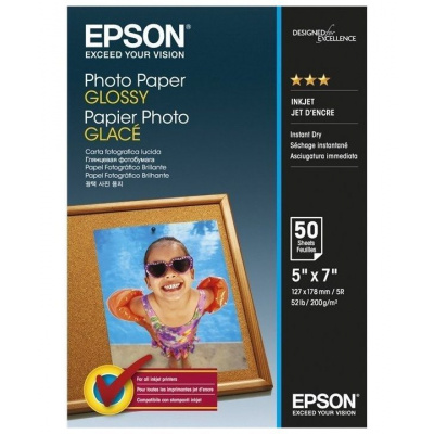 EPSON Photo Paper Glossy 13x18cm 50 listů C13S042545
