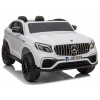 LEAN CARS Mercedes GLC 63S biele auto na batérie