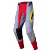 Nohavice TECHSTAR MELT, ALPINESTARS (červená/sivá, veľ. 34)