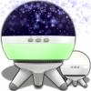PROJEKTOR GWIAZD NEBA, NOČNÁ OTOČNÁ LAMPA PRE DETI, LED PROJEKTOR, DARČEK