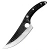 Izmael Kuchynský sekací nôž Okajama Čierna/Bez puzdra 14.5 cm