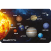Marko Ultra mäkký detský koberec 100x150 - Slnečná sústava - anglická verzia