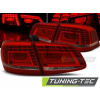 Tuning-tec Zadné LED svetlá ČERVENÉ BIELE pasuje na VW PASSAT B7 SEDAN 10.10-10.14
