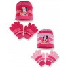 Detská čiapka + rukavice Minnie Mouse