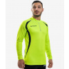 RUNNING LONG SHIRT GIALLO FLUO/NERO Tg. M