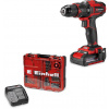 EINHELL Vŕtačka AKU s príklepom TE-CD 18/40 Li-Ion + 64 ks sada príslušenstva (1× 2,0 Ah), 4514325 4514325