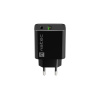 Universální nabíječka Natec RIBERA 20W 1X USB-A + 1X USB-C, černá NUC-2062