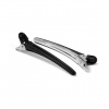BraveHead Hair Clips Aluminium/Plastic Black 12 ks