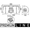 MAHLE vnitřní ventilátor BEHR *** PREMIUM LINE *** AB 85 000P