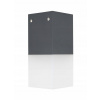 Záhradná závesná lampa - Záhradné svietidlo CUBE MAX stropné SUMA grafitové CBMAX S DG (Záhradná lampa kocka max)