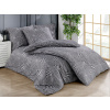 Brotex Francouzské povlečení Satén 240x220, 70x90cm Pandora grey