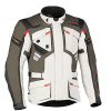 MBW GT ADVENTURE JACKET pánská textilní bunda na motorku sv. tm. šedá - 48 - doprava zdarma