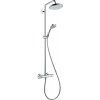 Hansgrohe Croma - Showerpipe 220 1jet EcoSmart 9 l/min s termostatom, chróm 27188000
