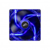 EVOLVEO 12L1BL ventilátor 120mm, 4 LED modrý, 3pin, FAN 12 BLUE