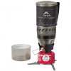 MSR WindBurner Personal Stove System je ľahký a výkonný vriaci systém na plynové kartuše, ideálny pre sólo cestovateľov a minimalistov, ktorí hľadajú maximálnu Čierna