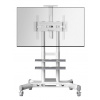 ONKRON Mobile TV Stand for 40-70” TVs with Wheels Shelves He