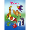 Origami s omaľovánkou - ZOO
