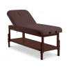 Pevné masážne lehátko Fabulo SPA Lux V2 Dark Set Farba čalúnenia: čokoládová, Šírka lehátka: 76 cm 192*76/81 cm | 33 kg | 2 farby