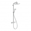 Hansgrohe Croma E - Showerpipe 280 1jet so sprchovým termostatom, chróm 27630000