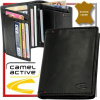 Peňaženka - Camel Active Peňaženka Prírodná koža čierna 181 704 60 - Pánsky produkt (Pánska kožená peňaženka Camel Active 181-704 Čierna)