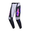 ALPINESTARS nohavice TECHSTAR KNIF, ALPINESTARS (černá/světle šedá/fialová) 2026 - 30
