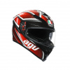 AGV K5 S E2205 MULTI MPLK TEMPEST BLACK/RED Velkosť: S