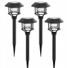 Solárne svietidlá - Solárna lampa 3000K tepaná záhrada 42cm x 4 ks (Solárne svietidlá - Solárna lampa 3000K tepaná záhrada 42cm x 4 ks)