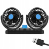 Dvojitý ventilátor Aptel AG890 čierno-modrý
