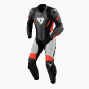 REVIT kombinéza CONTROL 1-dielna black/neon red - 48