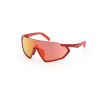 Slnečné okuliare ADIDAS Sport SP0041 - Matte Red / Bordeaux Mirror
