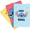 Stitch Disney - Sada sešitů A5 z kolekce Tropical, 3 ks.