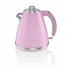 Swan Retro Electric Kettle 1,5 l Pink 3000W (Swan Retro Electric Kettle 1,5 l Pink 3000W)