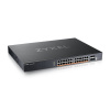 Zyxel XMG2230-28HP, L3 Access Switch, 24x 2.5G AC:700W PoE , DC:1440W PoE, 4 x SFP+ Uplink, incl 1 yr NebulaFlex Pro