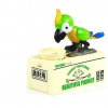 ALUM Pokladnička na mince papagáj – zelená