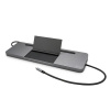 i-Tec USB-C Metal Ergonomic 4K 3x Display Docking Station + Power Delivery 85 W C31FLATDOCKPDPRO
