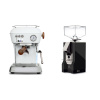 Ascaso Dream PID, Cloud White + Eureka Mignon Silenzio, CR black