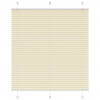 Plisovaná roleta krémová 115x150 cm Šířka látky 114,4 cm Krémová 4015299