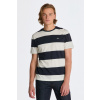 TRIČKO GANT BAR STRIPE SS T-SHIRT EGGSHELL