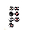 NHL produkty set samolepiek Teams Circle Logo Decals - Novinka