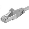 PREMIUMCORD Patch kabel CAT6a S-FTP, RJ45-RJ45, AWG 26/7 15m šedá sp6asftp150