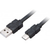 AKASA - USB 2.0 typ C na typ A kabel - 30 cm AK-CBUB43-03BK